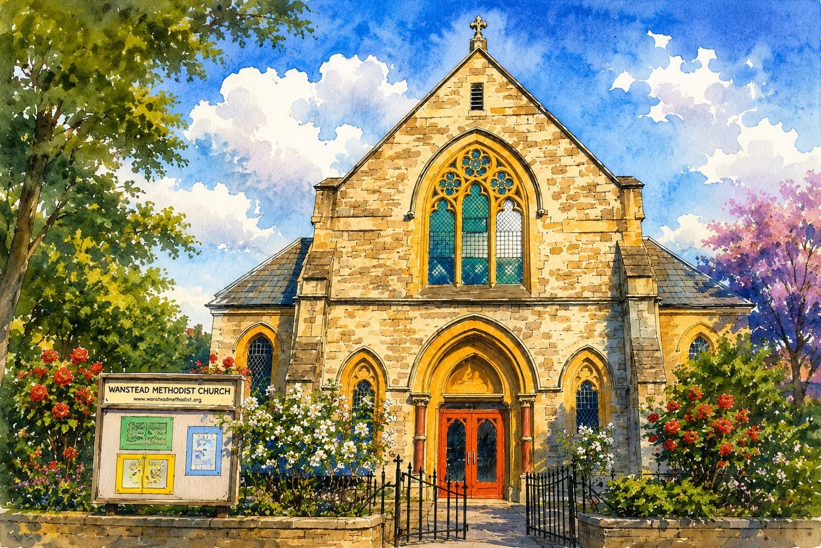 Wanstead Methodist Church on Hermon Hill